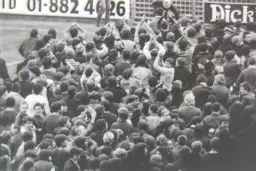 Unfortunate crowd disturbance