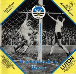 Programme: Swansea City vs Luton Town FC (27th Apr 1981)