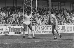 Mike Small moving down the wing