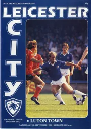 Programme Front Page