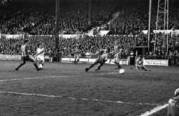 David Moss fires wide