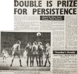 Match Report: Luton Town FC vs Bolton Wanderers (24th Nov 1981)