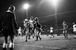 Steve White sandwiched