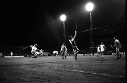 Brian Stein smacks in a shot