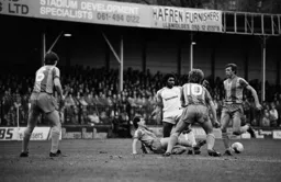 Ricky Hill surrounded