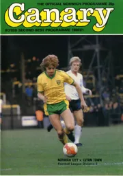 Programme Front Cover