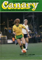 Programme: Norwich City vs Luton Town FC (28th Dec 1982)