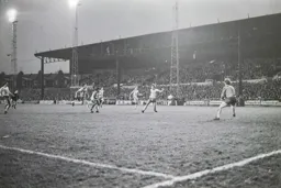 Ricky Hill tries his luck from long range