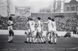 Town celebrating Brian Stein’s goal