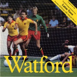 Programme Front Cover