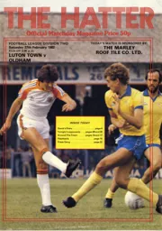 Programme Front Cover