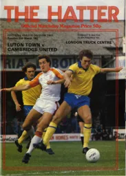 Programme Front Cover