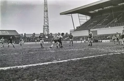 David Moss tries his luck through the mud