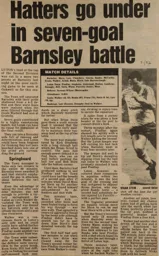 Match Report: Barnsley vs Luton Town FC (16th Mar 1982)