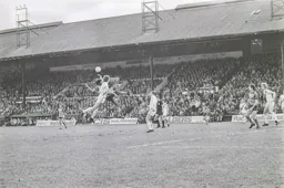 Ricky Hill flying through the air