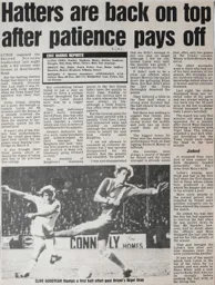 Match Report: Luton Town FC vs Orient (30th Mar 1982)