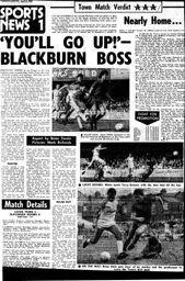 Match Report: Luton Town FC vs Blackburn Rovers (3rd Apr 1982)