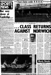 Match Report: Luton Town FC vs Norwich City (12th Apr 1982)