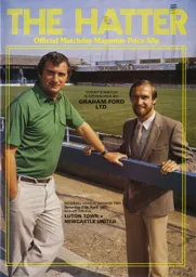 Programme: Luton Town FC vs Newcastle United (17th Apr 1982)