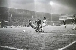 Raddy Antic tucks home the first equaliser