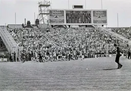 Champions taking the applause