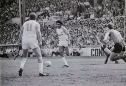 Ricky Hill controlling midfield