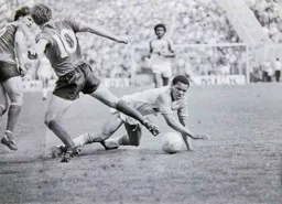 Brian Stein takes a low blow