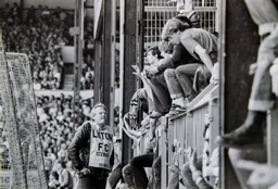 Waiting for the final whistle