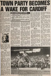 Match Report: Cardiff City vs Luton Town FC (17th May 1982)