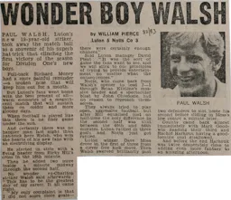 Match Report: Luton Town FC vs Notts County (4th Sep 1982)