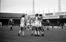 Ricky Hill is congratulated