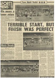 Match Report: Birmingham City vs Luton Town FC (9th Oct 1982)