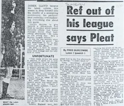 Match Report: Luton Town FC vs Ipswich Town (16th Oct 1982)