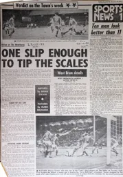 Match Report: West Bromwich Albion vs Luton Town FC (23rd Oct 1982)