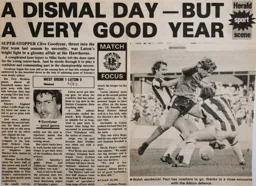 Match Report: West Bromwich Albion vs Luton Town FC (23rd Oct 1982)