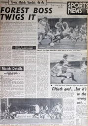 Match Report: Luton Town FC vs Nottingham Forest (30th Oct 1982)