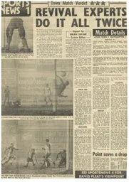 Match Report: Luton Town FC vs Southampton (27th Nov 1982)