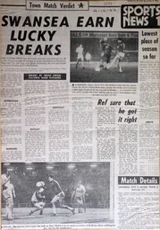 Match Report: Swansea City vs Luton Town FC (4th Dec 1982)