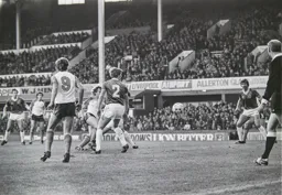 David Geddis shoots for goal