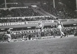 Paul Walsh on his own in the box