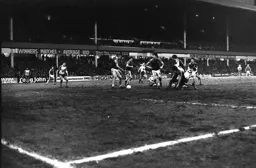 Massed West Ham defence