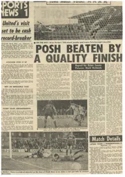 Match Report: Luton Town FC vs Peterborough United (8th Jan 1983)