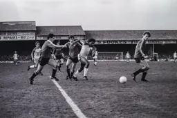 Ricky Hill bursts through