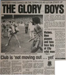 Match Report: Manchester City vs Luton Town FC (14th May 1983)