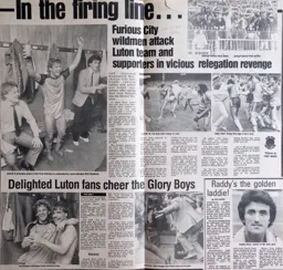 Match Report: Manchester City vs Luton Town FC (14th May 1983)