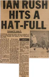 Match Report: Liverpool vs Luton Town FC (29th Oct 1983)