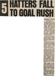 Match Report: Liverpool vs Luton Town FC (29th Oct 1983)