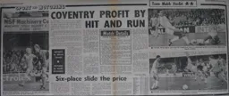 Match Report: Luton Town FC vs Coventry City (3rd Dec 1983)