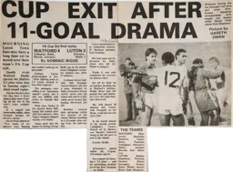 Match Report: Watford vs Luton Town FC (10th Jan 1984)