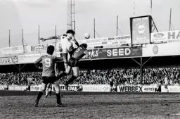 Paul Elliott rises like a salmon